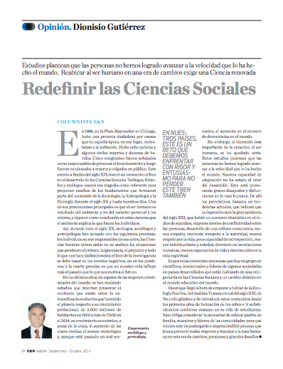 Redefinir las Ciencias Sociales